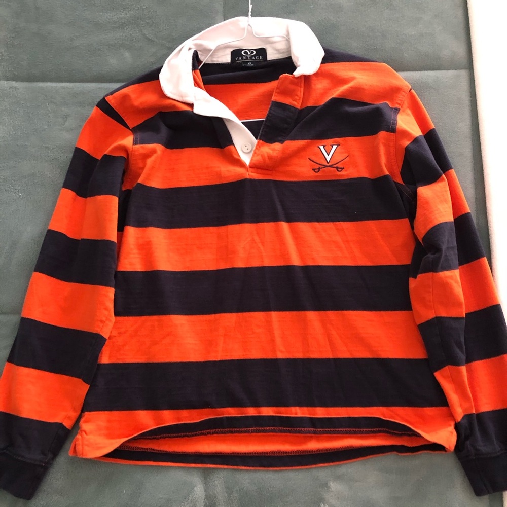Vinatage University of Virginia rugby polo
